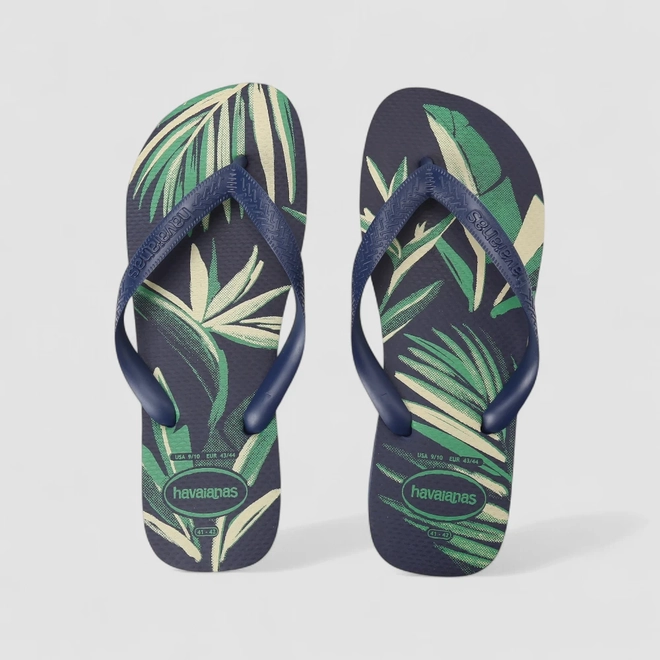 Chinelo Masculino Havaianas Tropical Original Azul