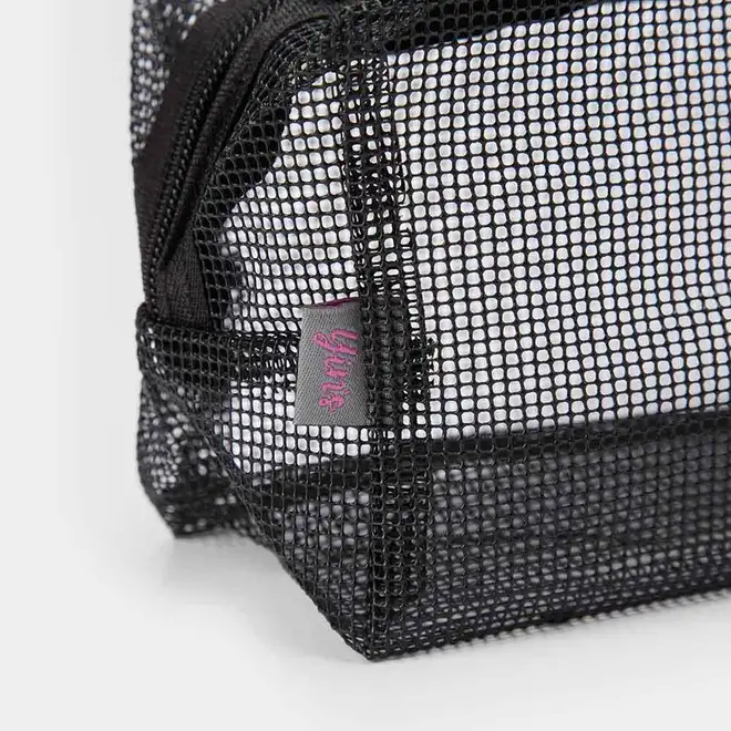 Necessaire Yins Retangular Perfuros Preto