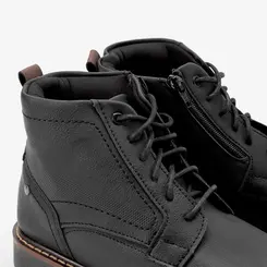 Bota Coturno Mac & Jac Detalhe Ziper Preto