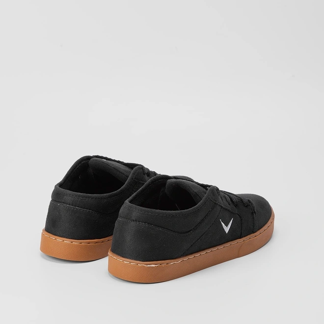 Tênis Vertus Street Casual Masculino Camurça Preto