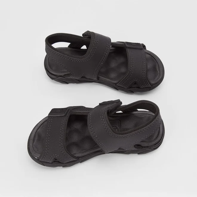Sandália Papete Infantil Molekinho Básico Preto