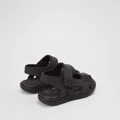 Sandália Papete Infantil Molekinho Básico Preto