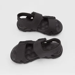 Sandália Papete Infantil Molekinho Básico Preto
