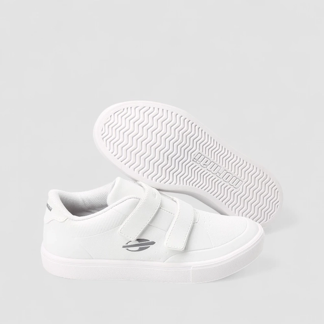 Tênis Casual Infantil Mormaii Tira Contato Branco