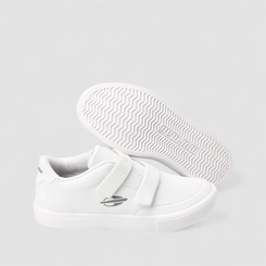 Tênis Casual Infantil Mormaii Tira Contato Branco