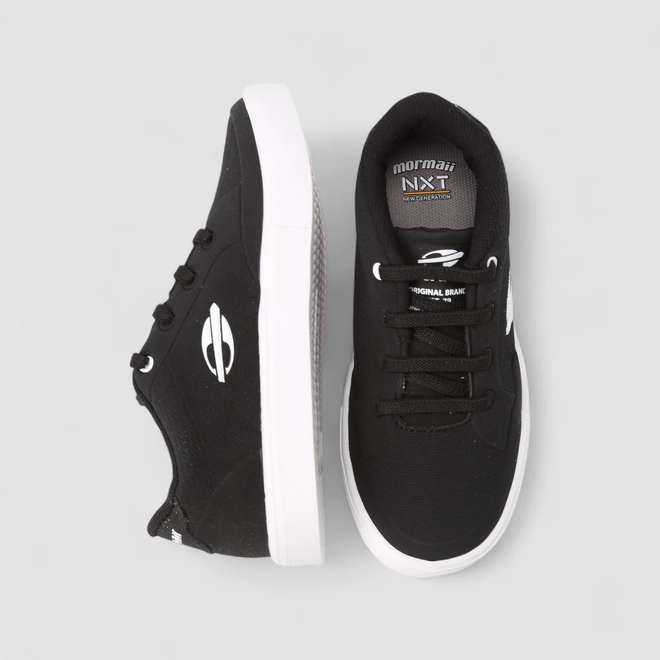 Tênis Casual Infantil Mormaii Elástico Preto