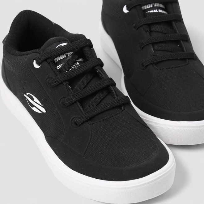 Tênis Casual Infantil Mormaii Elástico Preto