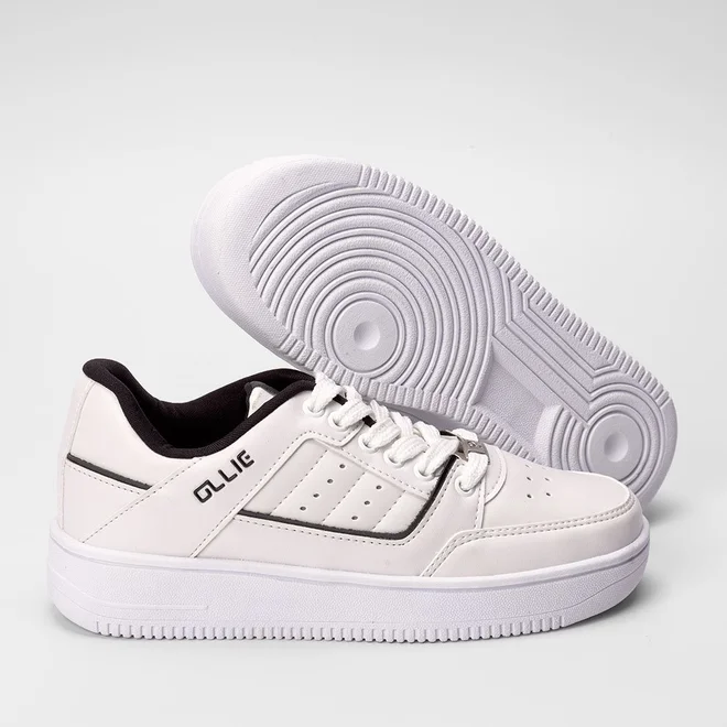 Tênis Ollie Originals Casual Feminino Bliss Branco