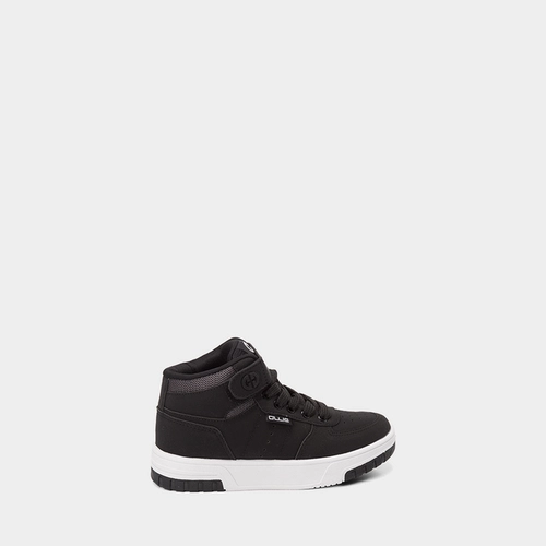 Tênis Infantil Ollie Originals Infantil Cano Alto Perfuros Preto