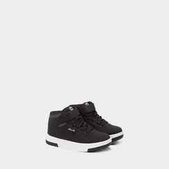 Tênis Infantil Ollie Originals Infantil Cano Alto Perfuros Preto