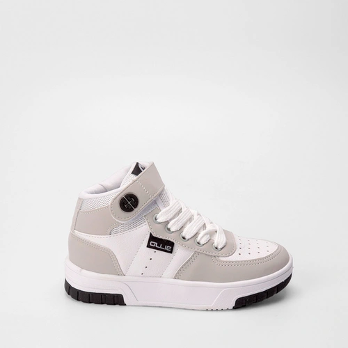 Tênis Casual Infantil Ollie Originals Alpha Flatform Branco
