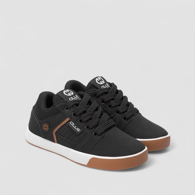 Tênis Infantil Ollie Originals Casual Monster Preto
