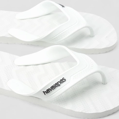 Chinelo Havaianas Track Waves Branco