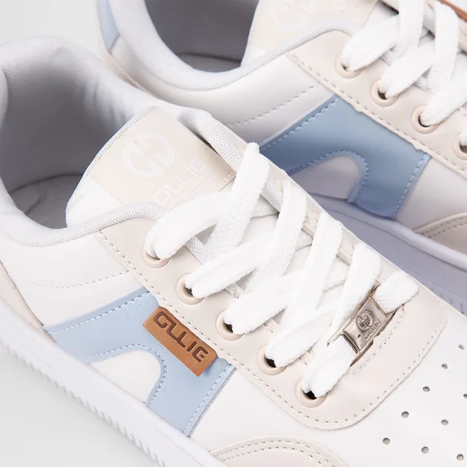 Tênis Ollie Dunky Feminino Recortes Azul
