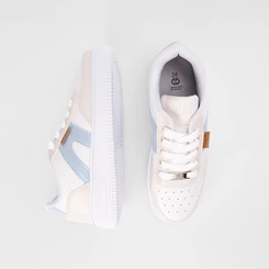 Tênis Ollie Dunky Feminino Recortes Azul