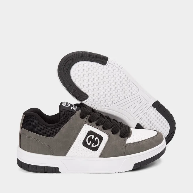 Tênis Casual Masculino Ollie Street Furious Cinza