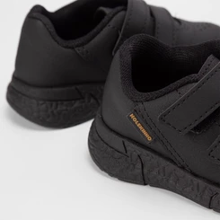 Tênis Infantil Molekinho Casual Tira Contato Preto
