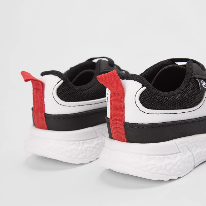Tênis Infantil Molekinho Jogging Pespontos Preto