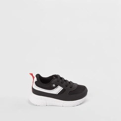 Tênis Infantil Molekinho Jogging Pespontos Preto
