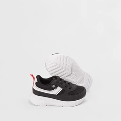 Tênis Infantil Molekinho Jogging Pespontos Preto