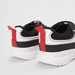Tênis Infantil Molekinho Jogging Pespontos Preto
