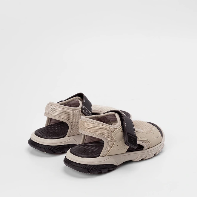Sandália Papete Infantil Molekinho Comfy Bege