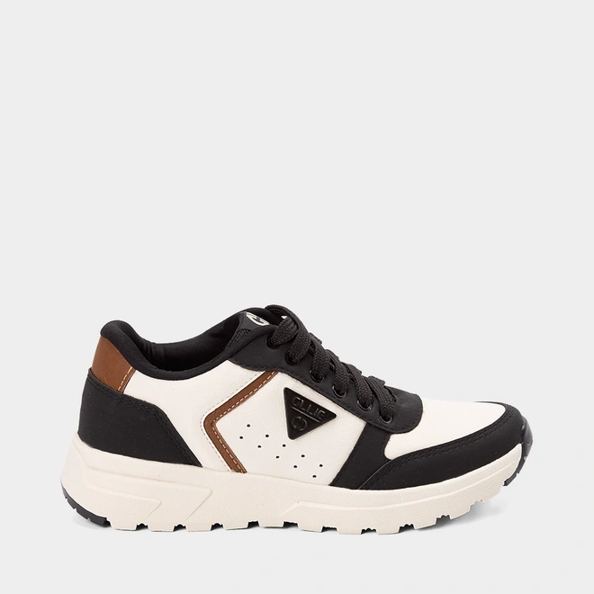 Tênis Ollie Originals Masculino Atlantyc Bege & Preto