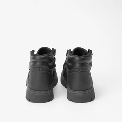 Bota Coturno Infantil Vertus Detalhe Lateral Preto