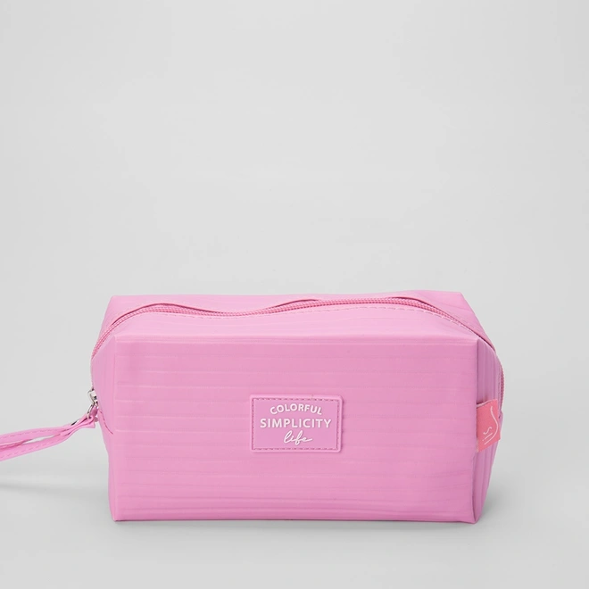 Necessaire Qualis Textura Quad Rosa