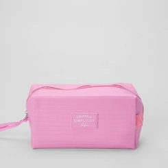 Necessaire Qualis Textura Quad Rosa