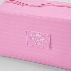 Necessaire Qualis Textura Quad Rosa