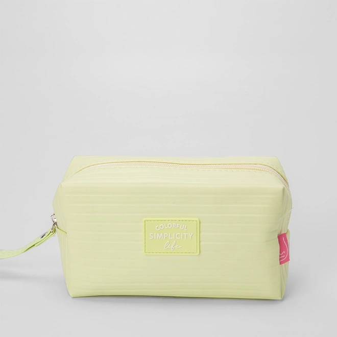Necessaire Qualis Textura Quad Verde