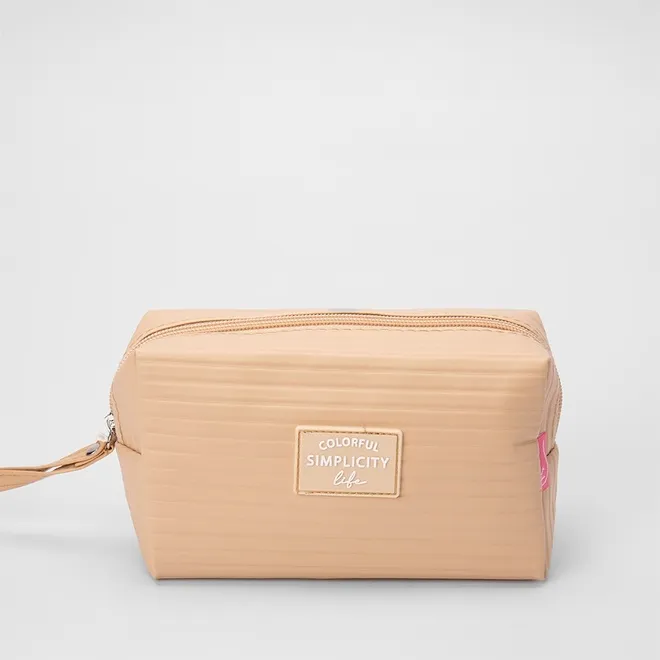 Necessaire Qualis Textura Quad Nude
