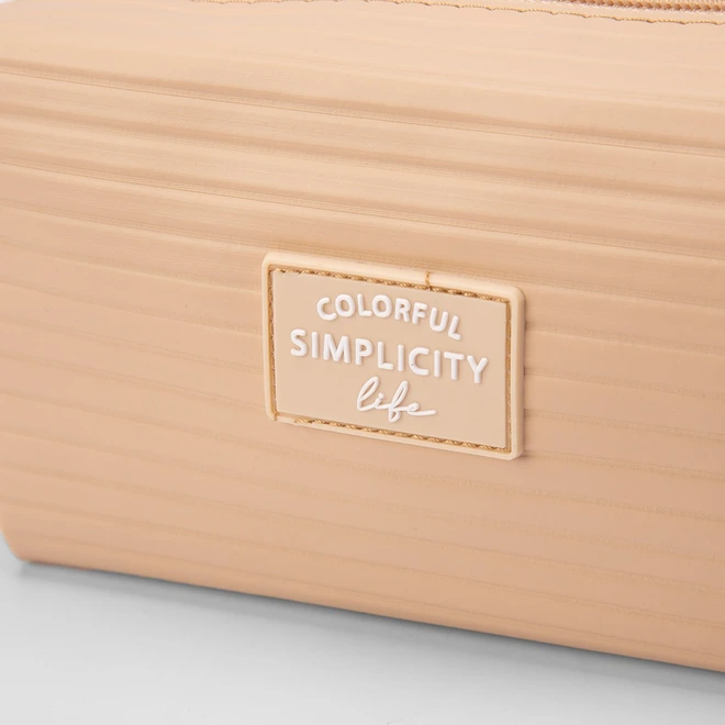 Necessaire Qualis Textura Quad Nude