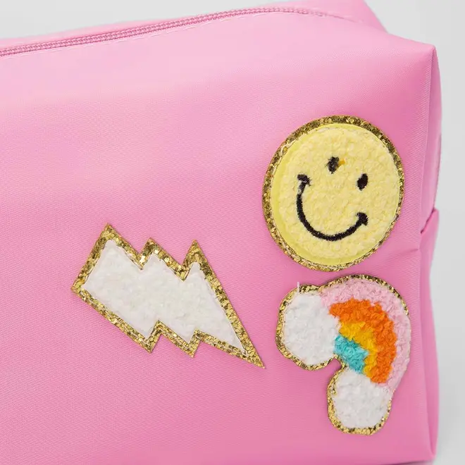 Necessaire Qualis Patches Mood Rosa