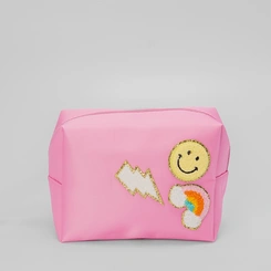 Necessaire Qualis Patches Mood Rosa