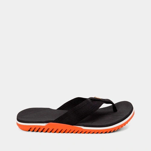 Chinelo Kenner NK6 Preto & Laranja