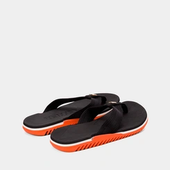 Chinelo Kenner NK6 Preto & Laranja