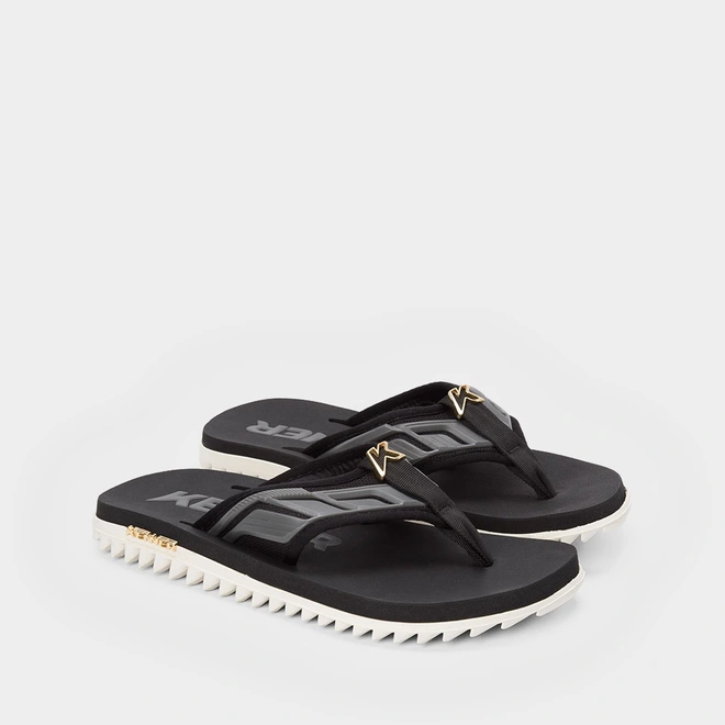 Chinelo Kenner Kivah Full Force Bege Preto