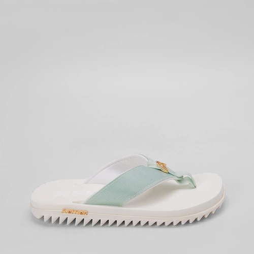 Chinelo Kenner DLK 06 Verde & Branco