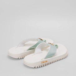 Chinelo Kenner DLK 06 Verde & Branco