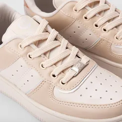 Tênis Ollie Originals Kings Street Feminino Napa Caramelo & Bege