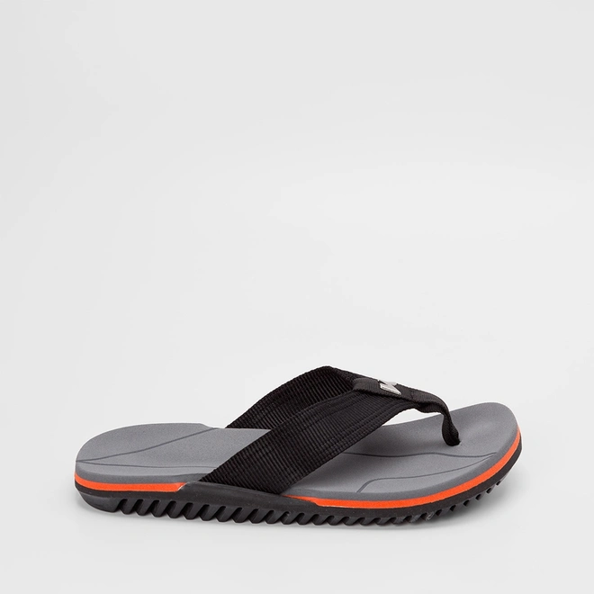 Chinelo Kenner NK6 Original Cinza & Preto