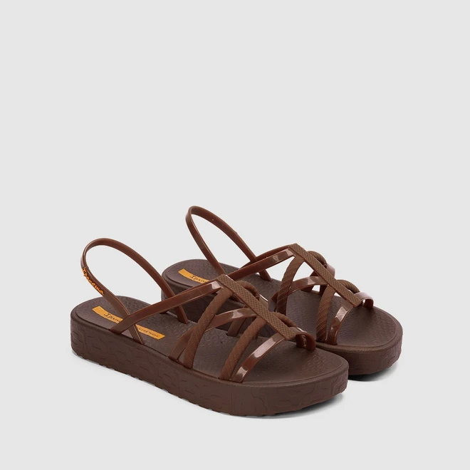 Sandália Ipanema Diversa Flatform Marrom