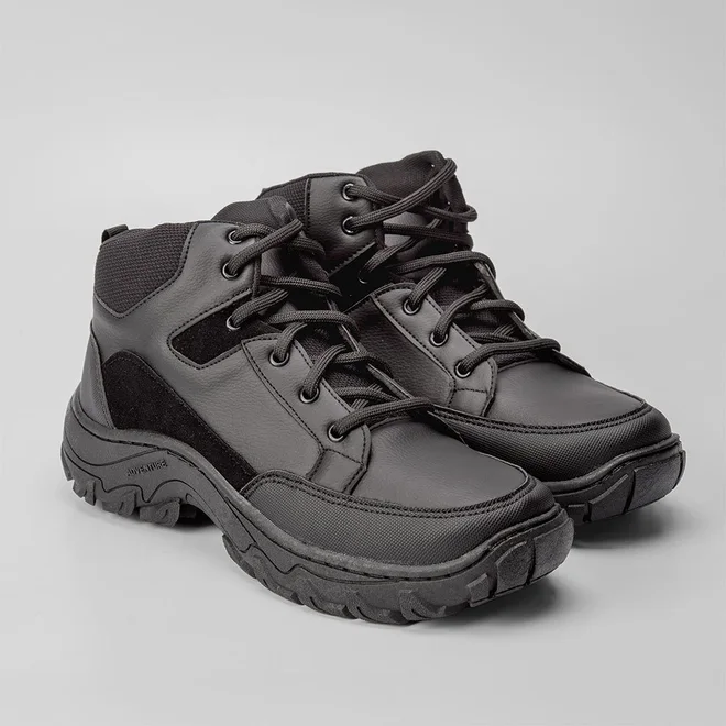 Bota Trekking Masculina Mac & Jac Adventure Preto