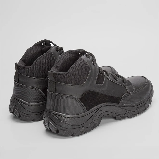 Bota Trekking Masculina Mac & Jac Adventure Preto