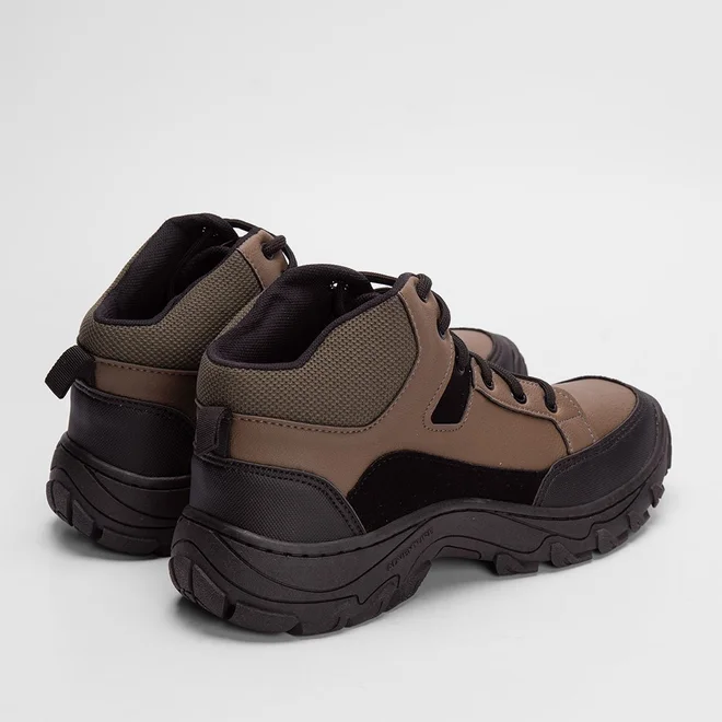 Bota Trekking Masculina Mac & Jac Adventure Marrom