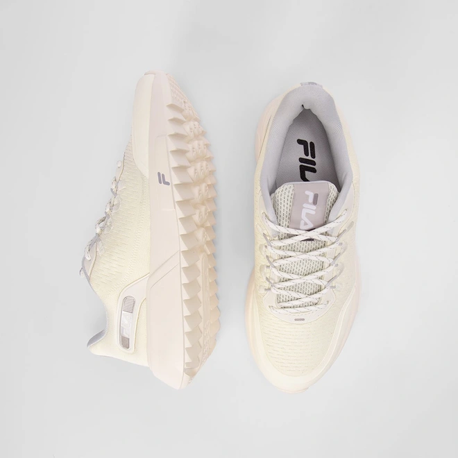 Tênis Fila Step Esportivo Feminino Chunky Off White