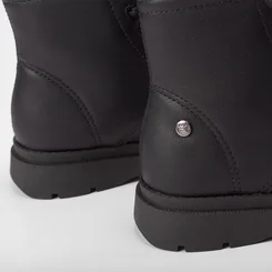 Bota Coturno Infantil Pink Cats Básica Preto