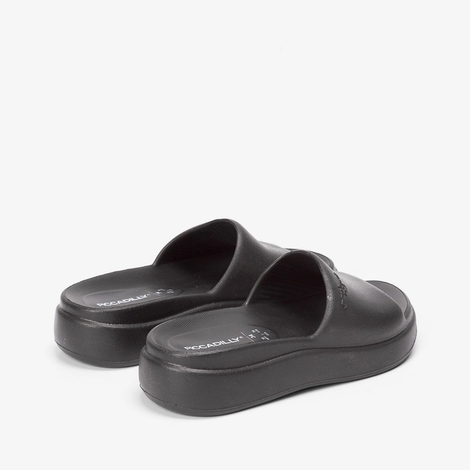 Slide Piccadilly Marshmallow Preto